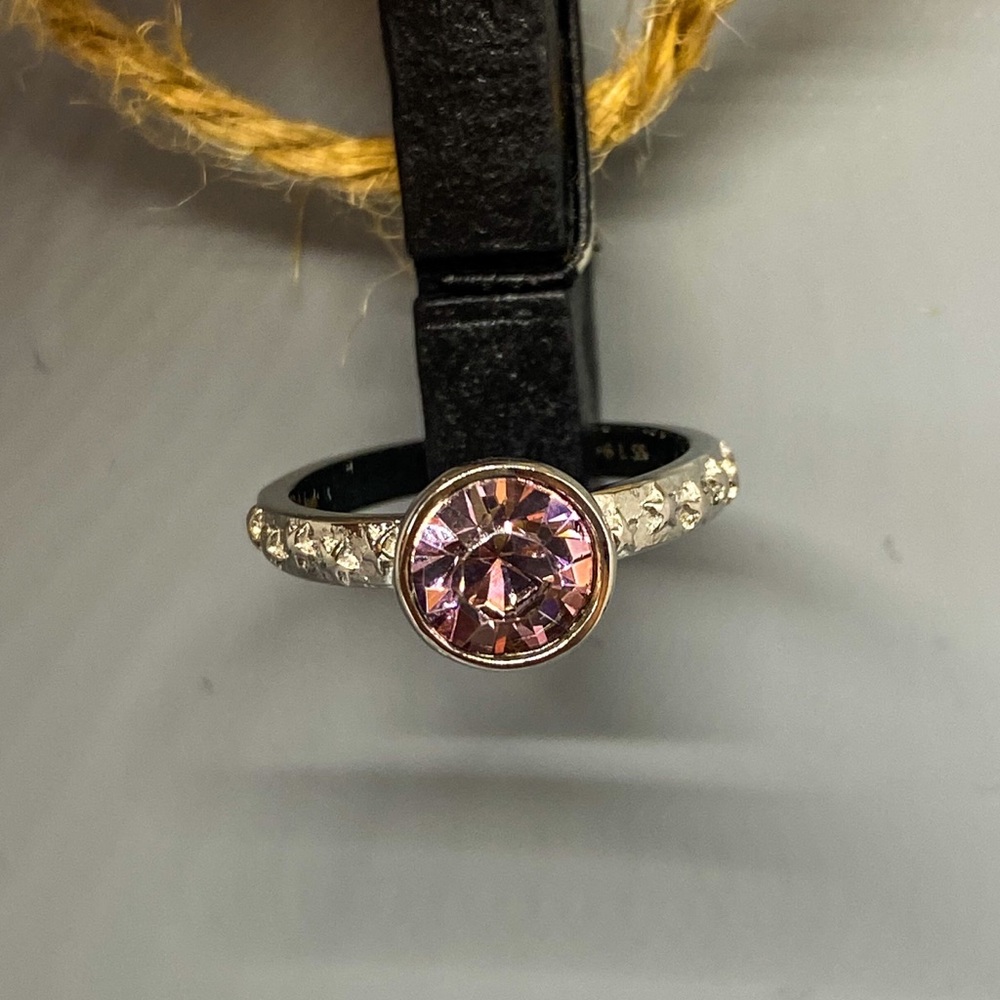SWAROVSKI Simulated Champagne Diamond Ring